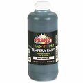 Dixon Ticonderoga Tempera Paint, Ready to Use, Nontoxic, 16 oz., Black 0 21608